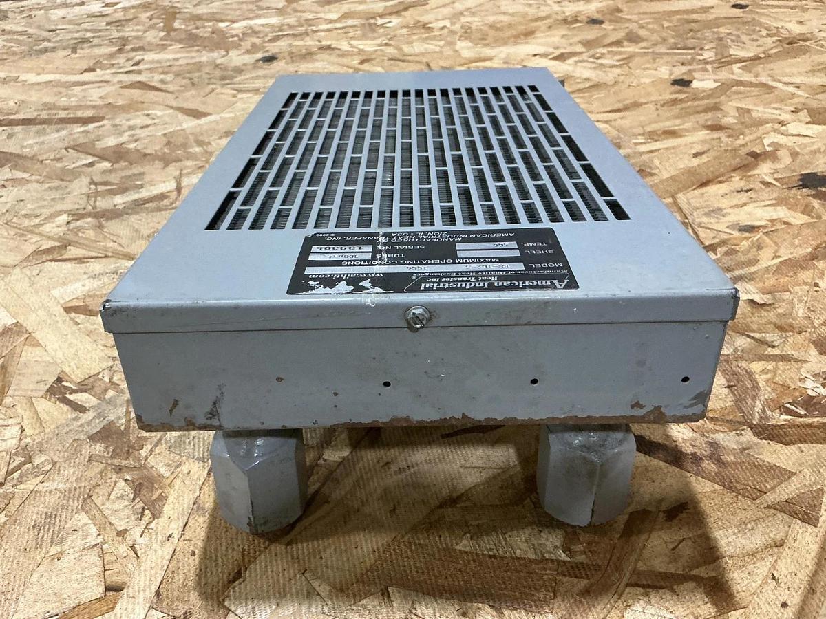 Used American Industrial Heat Transfer BM-102-S Heat Exchanger Tubes-300PSI Temp-400F