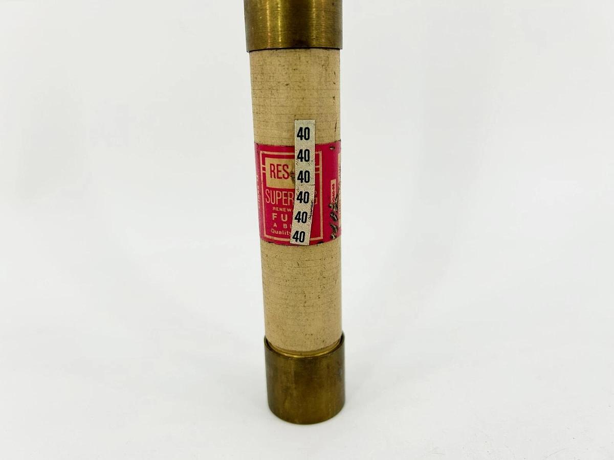 New Bussmann RES40 Renewable Fuse 600V 40A