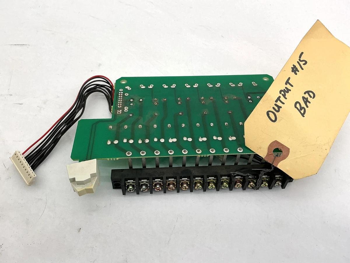 Used Lot of 5 Allen Bradley 1745-R1/R2 Ser B SLC 100 Program Control -Has Bad Outputs