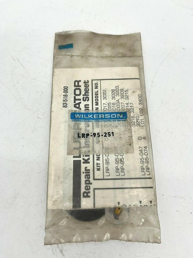 Used New Wilkerson LRP-95-251 Flow Guide Kit