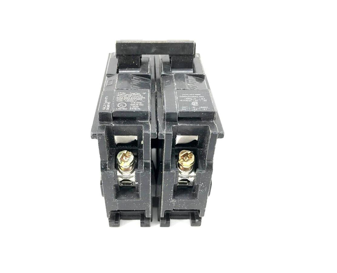 Lot of 2 New Siemens Q250 Circuit Breakers, 50 A, 2 Pole