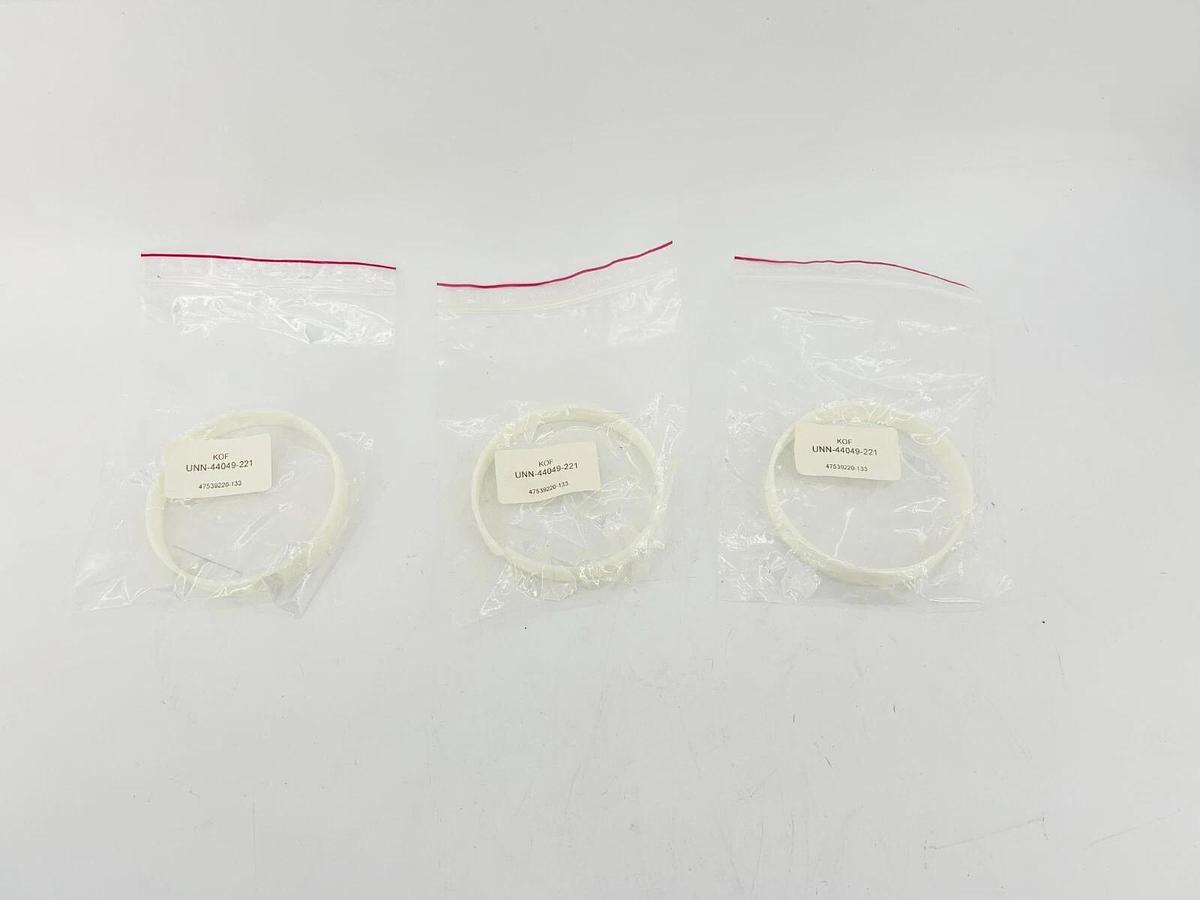 Lot of 3 New Buhler UNN-44049-221 Piston Guide Rings 107-105/15/2.5-333