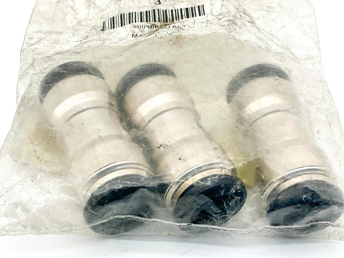 New Lot of 3 Alpha 50040N-12 Swift Fit Push-In Fitting 12X12MM Union