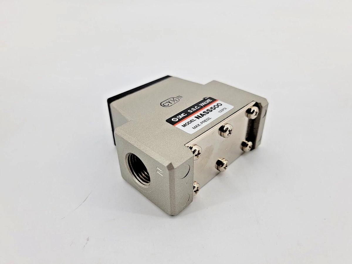 New SMC NASS500-N04 Slowstart Speed Control 100PSI Max
