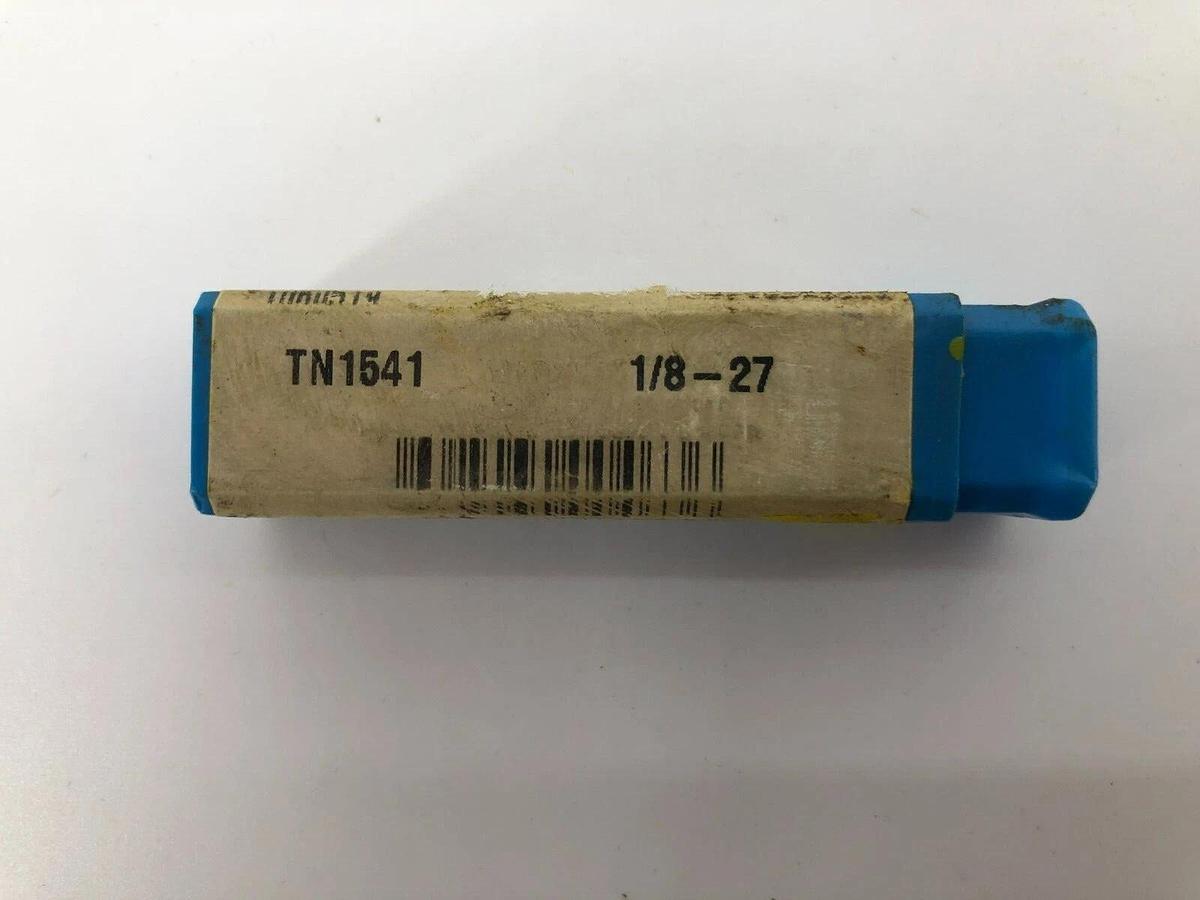 Used New Union Butterfield 6007587 TN1541 Straight Flute Pipe Tap, 1/8-27 Thread