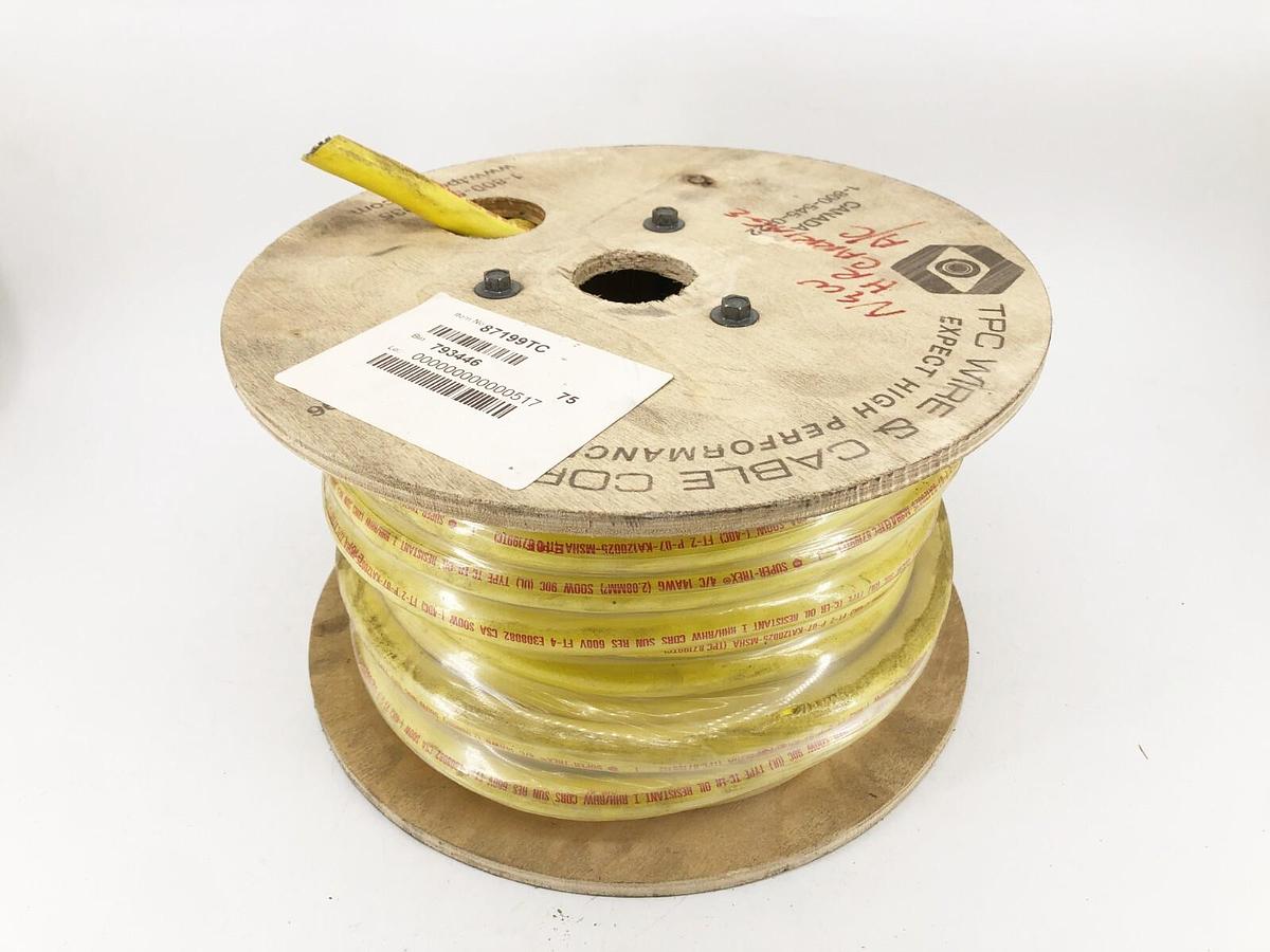 New TPC 87199TC Super-Trex Portable Cord 14/4C 14AWG SOOW 18LB. Reel