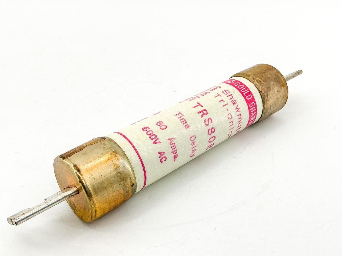 New Gould TRS80R Time Delay Fuse 80A 600V Class RK5 - No Box