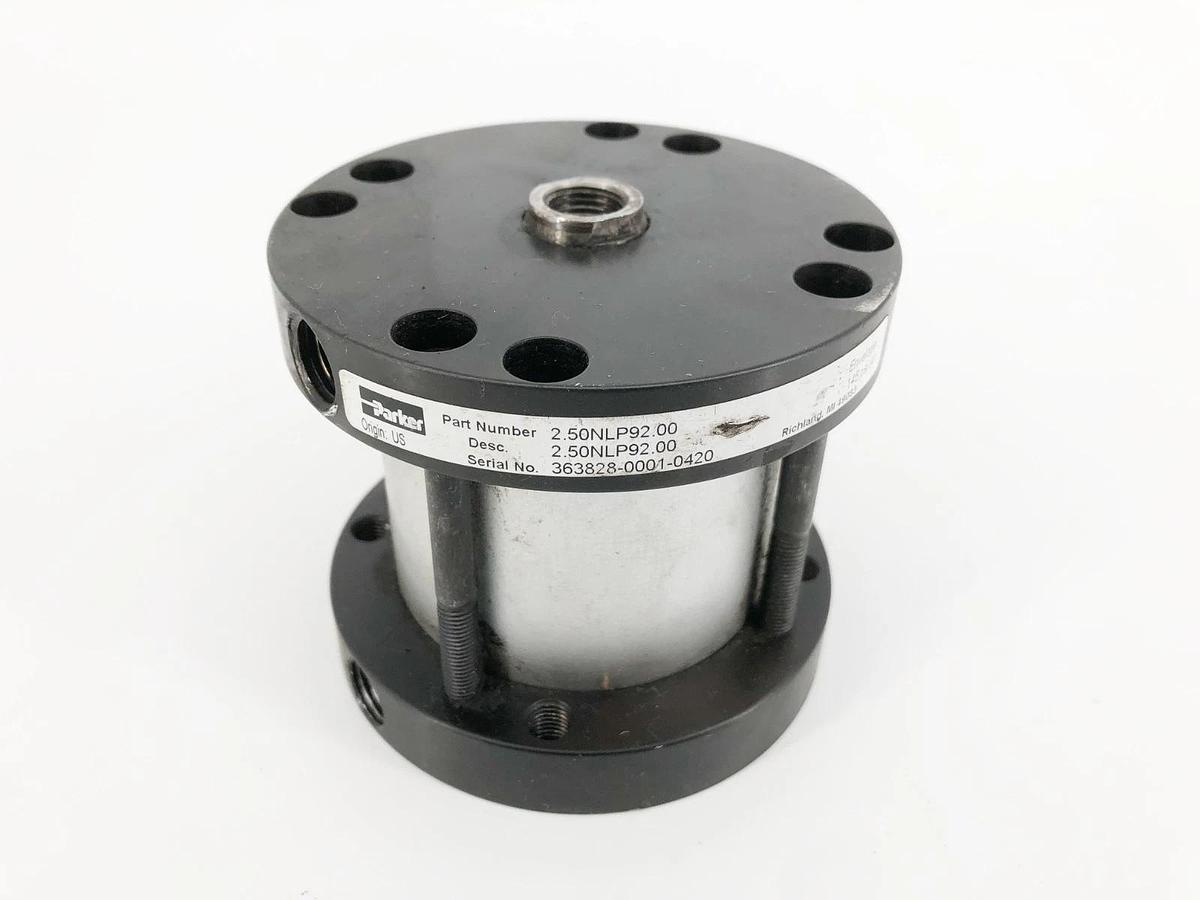 Used Parker 2.50NLP92.00 Double Acting Compact Cylinder 145psi
