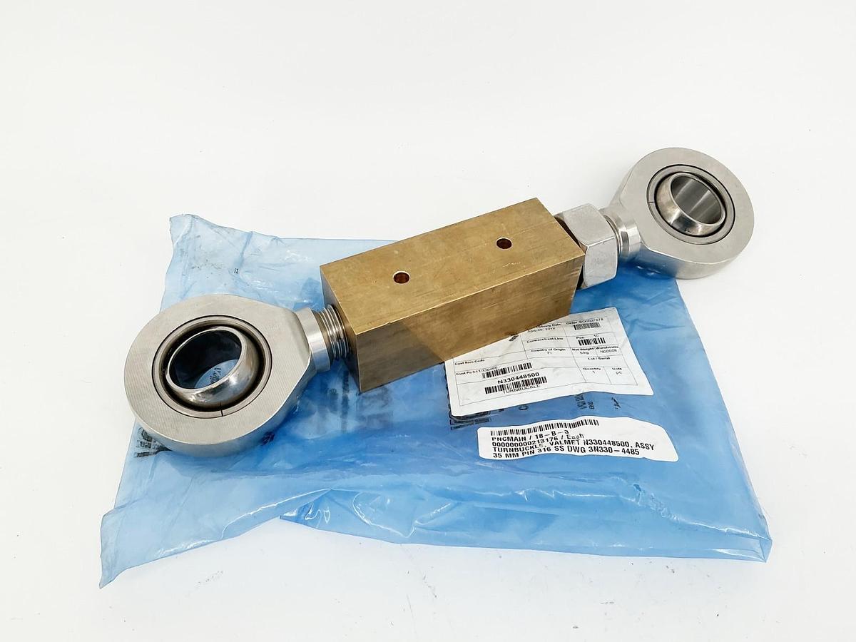 New Valmet N330448500 Turn Buckle 316 SS DWG 35MM