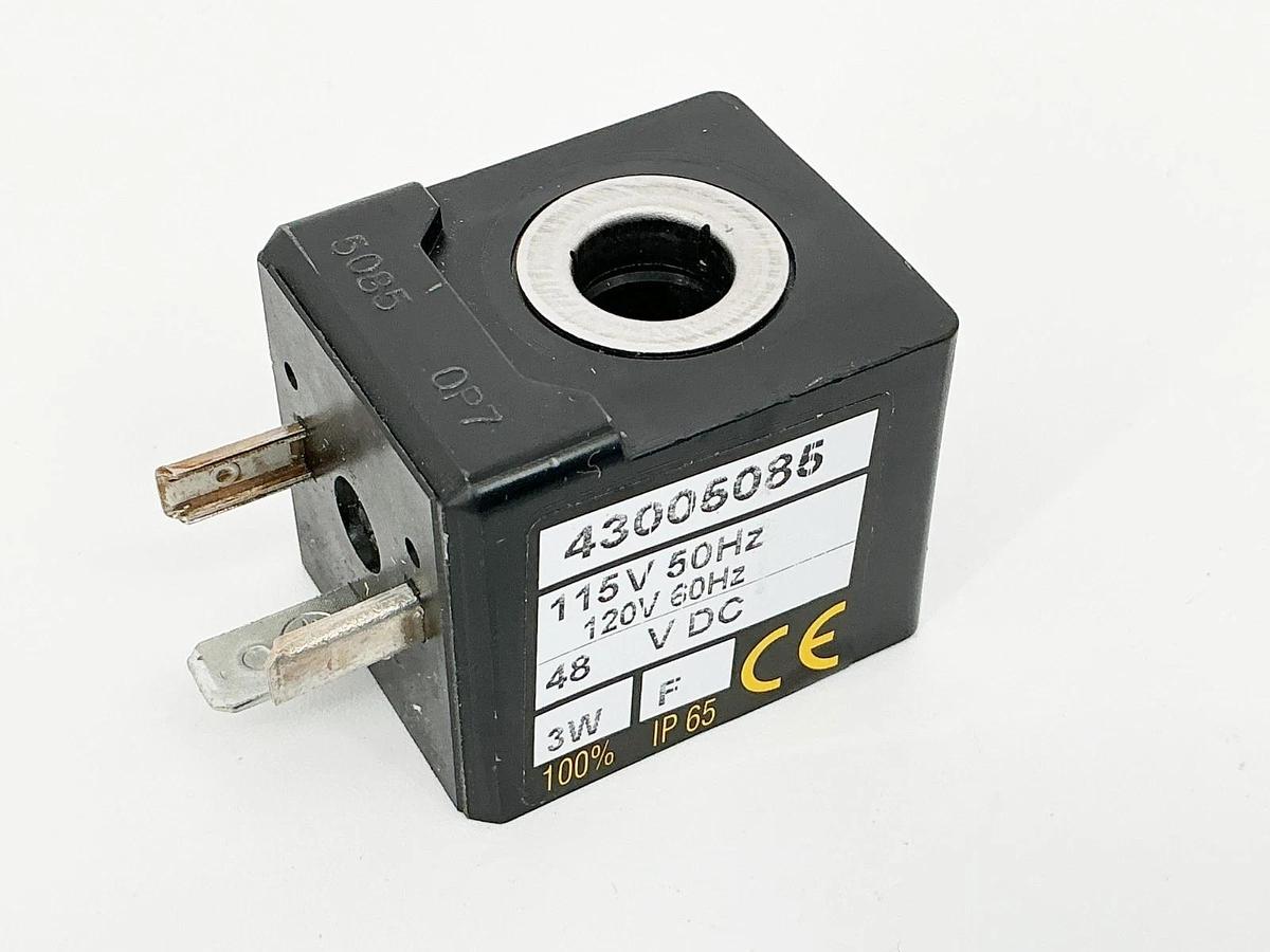 New Asco 43005085 Solenoid Coil 48VDC 115/120V 3W