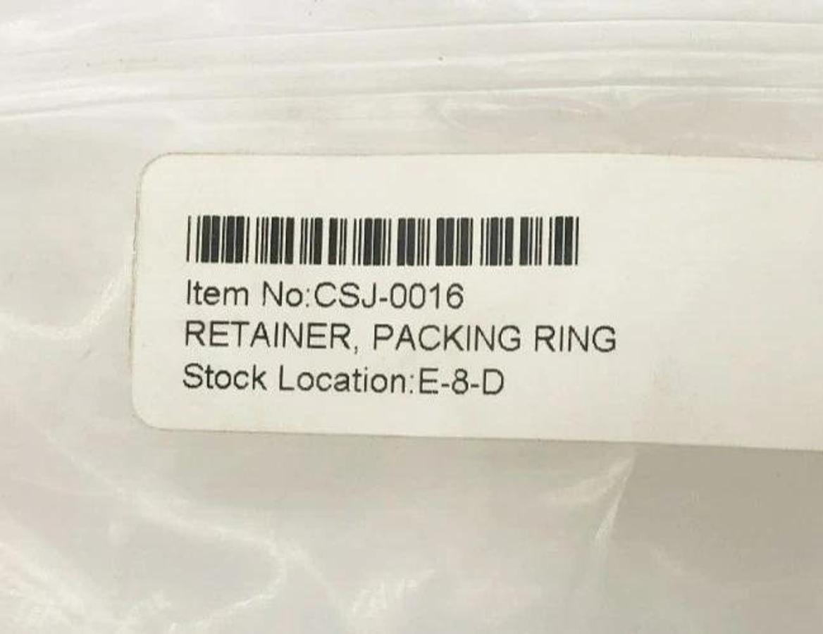New Bofus CSJ-0016 Packing Ring Retainer For Scavenger