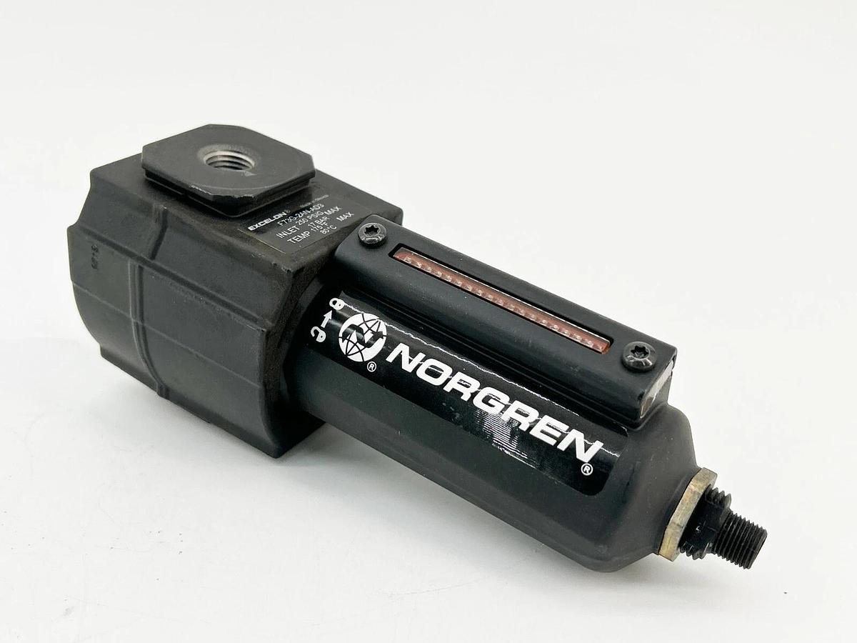 New Norgren F73G-2AN-AD3 Pneumatic Filter 1/4" Port 40 Micron 73 Series - No Box