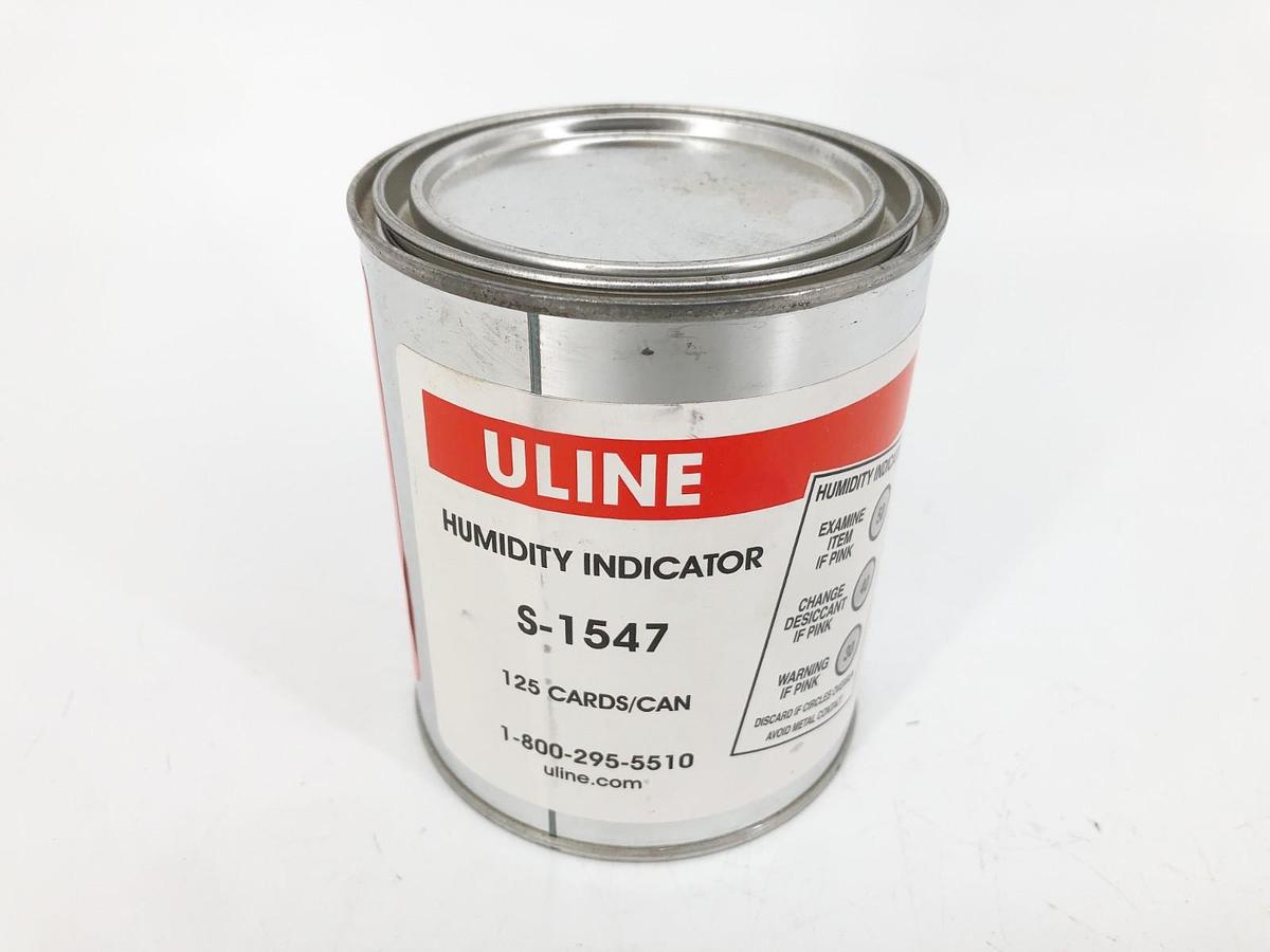 Can of 125 New U-Line S-1547 Humidity Indicator Cards MS20003-2 30-50% RH