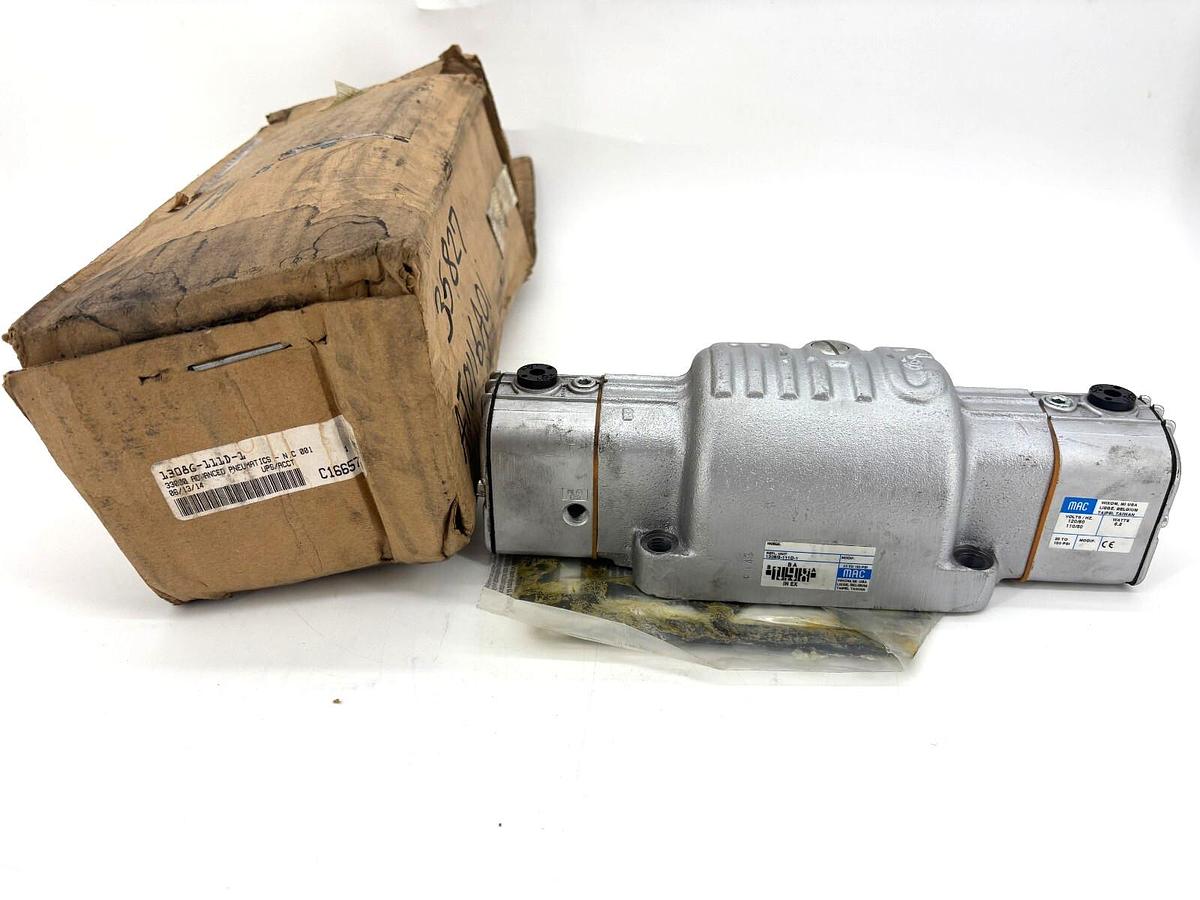 New MAC Valves 1308G-111D-1 Solenoid Valve 120VAC Coil