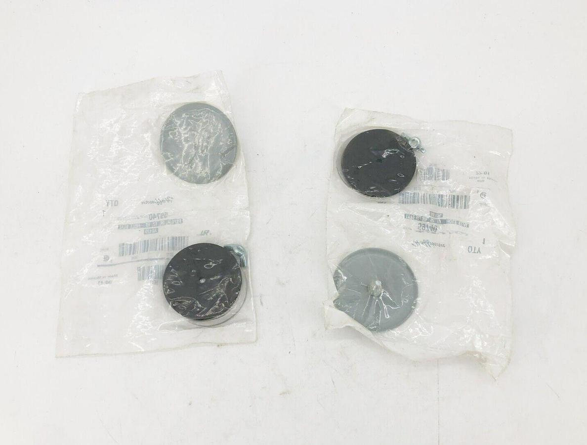 Lot of 2 New Hoffman AS125 Hole Seals 1.25" Conduit Steel 59740 Type 4 3R 12 13