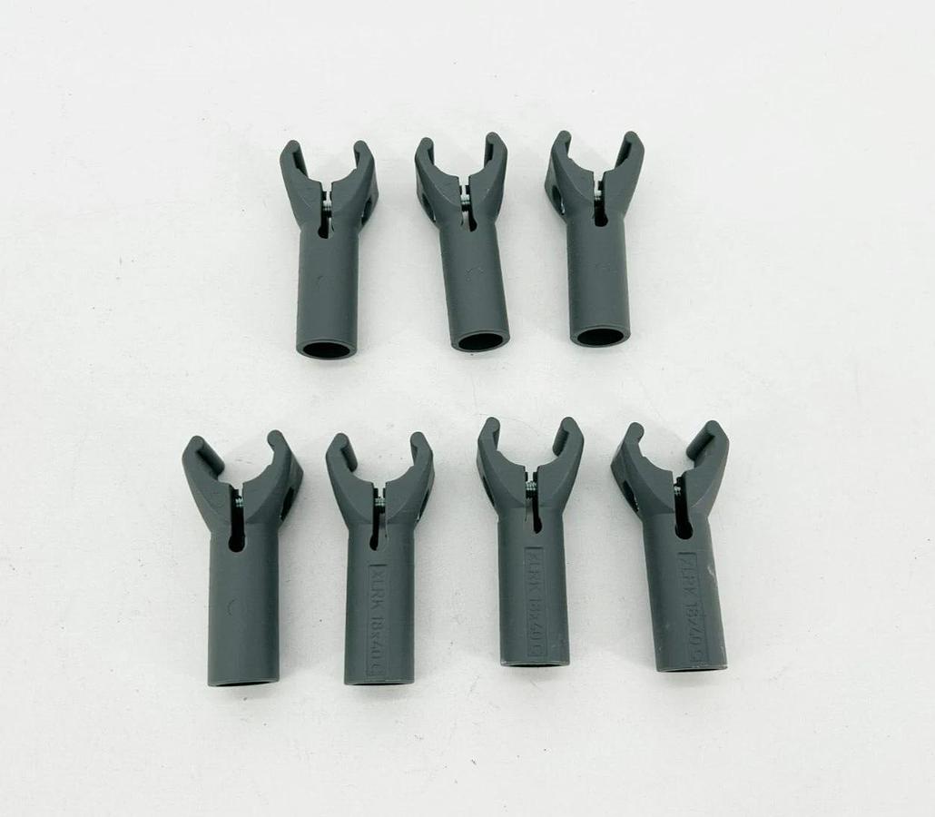 Lot of 7 New FlexLink XLRK 18X40 C Conveyor Guide Rail Clamps