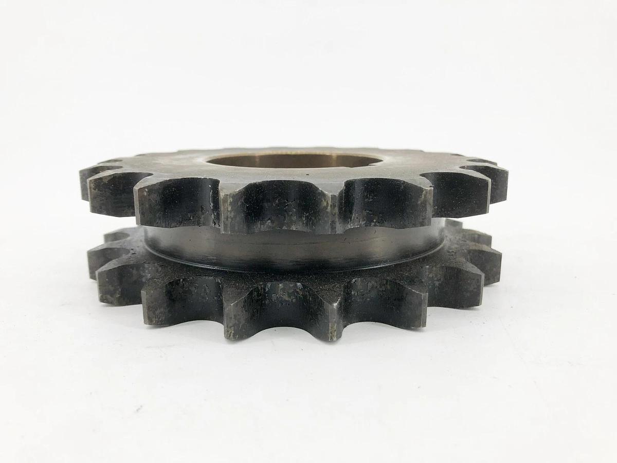 Used Martin D80Q18H Split Double Roller Sprocket 18 Teeth 2-3/4" Bore