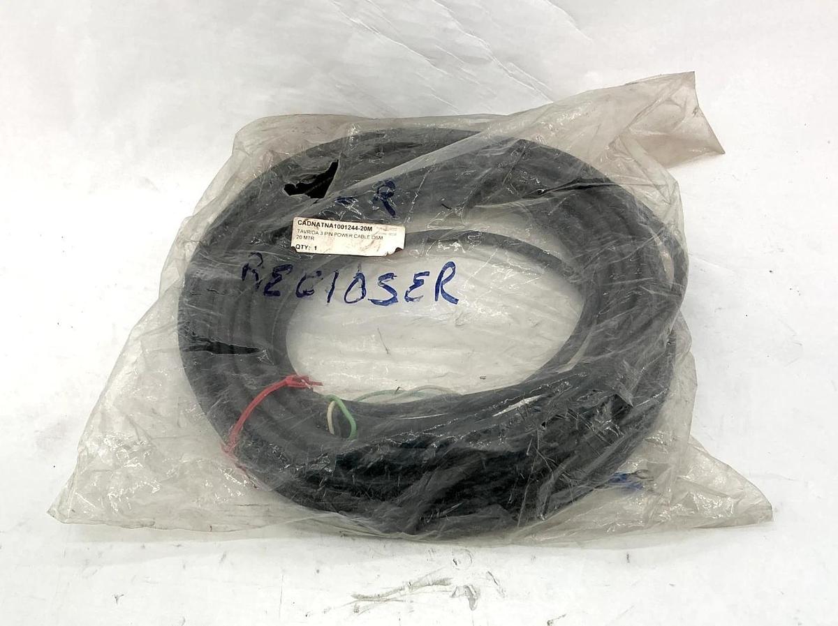 New Tavrida Electric CADNATNA1001244-20M Power Cable 3-Pin OSM 20 MTR