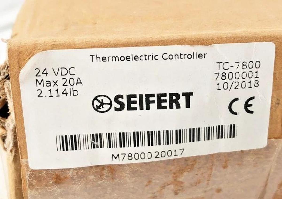 New Seifert TC-7800 Bimetallic Temperature Controller 24VDC 20A 7800001