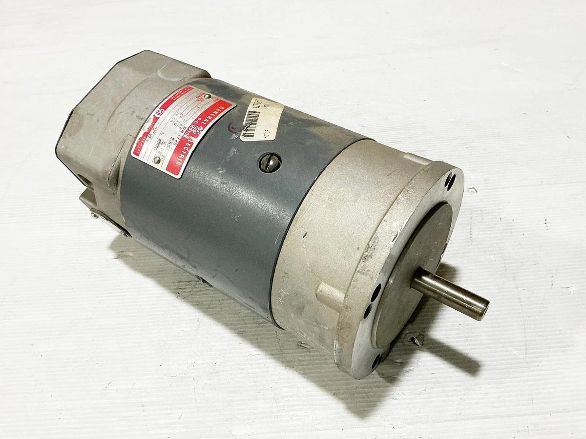 Used General Electric 5BCD56ND91 Electric DC Motor 1/2HP 1725RPM 180V 2.65A