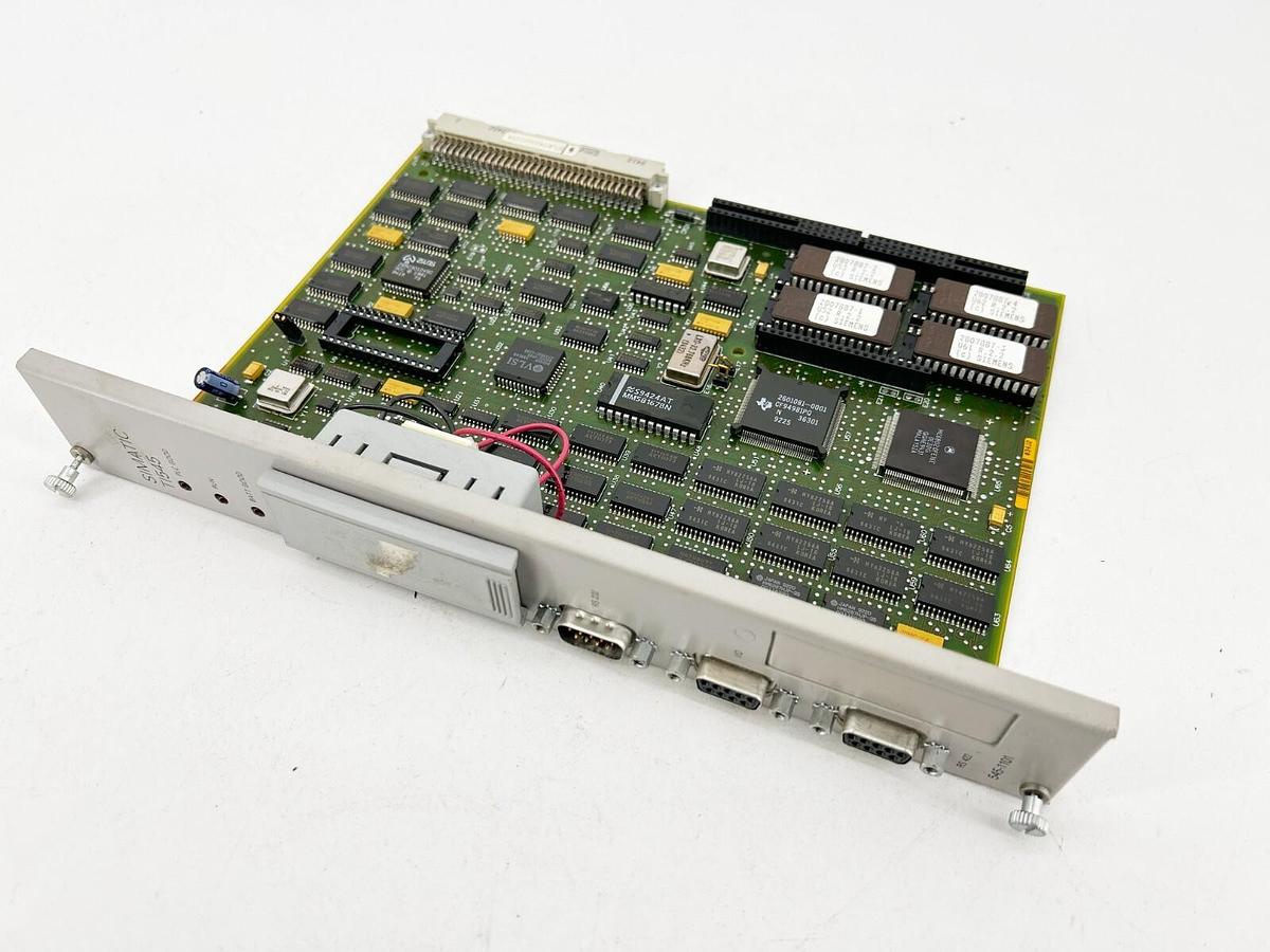 Used Siemens 545-1101 Simatic TI545 CPU Module 28K Word Memory PID 2 Communicatio
