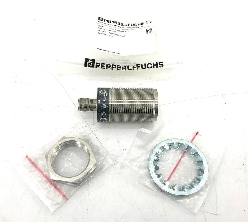 New Pepperl + Fuchs NMB15-30GM65-E2-V1 Inductive Switch 911274