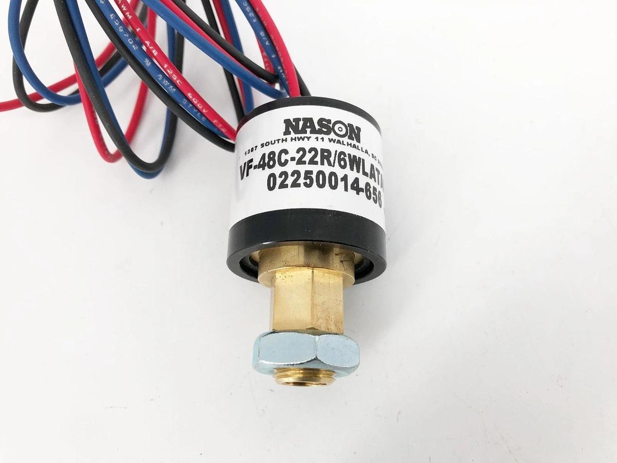 New Nason VF-48C-22R/6WLATAQ5 Vacuum Switch 02250014-656 - No Box