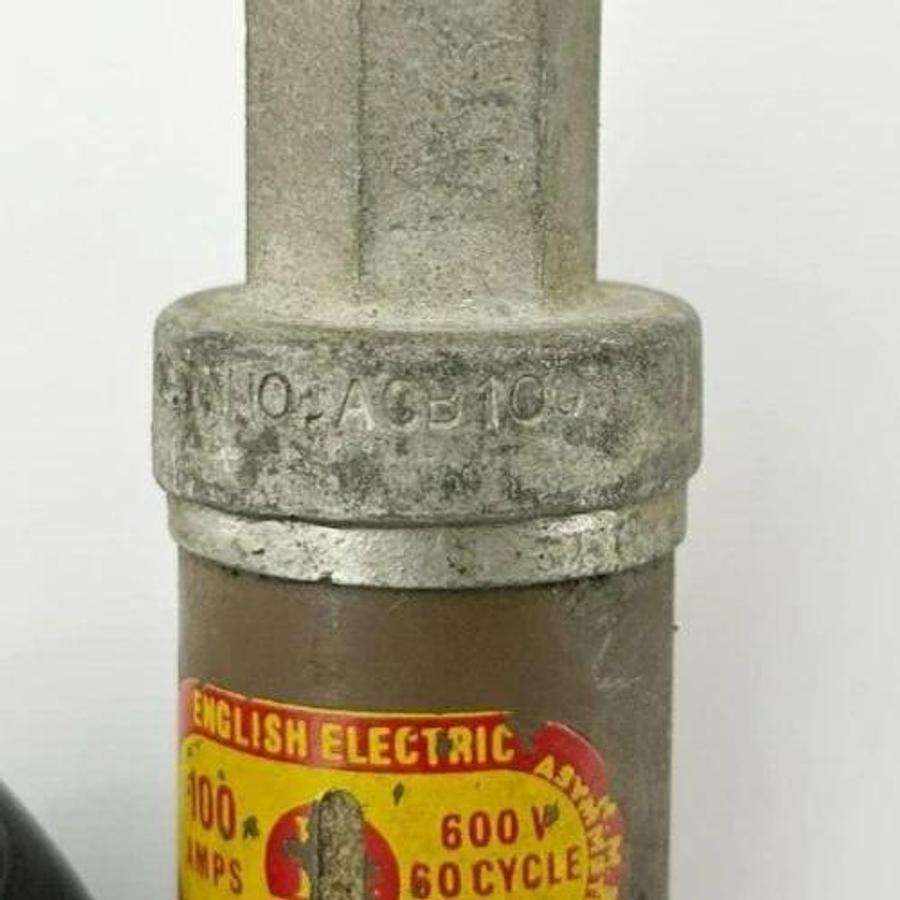 New English Electric ACB100 Fuse 100A, 600VAC