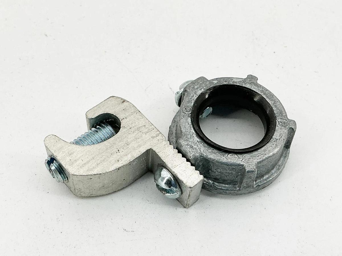 New Lot of 18 Bridgeport 381-DC Insulated GRND Bushing 1/2" Rated at 150 Deg