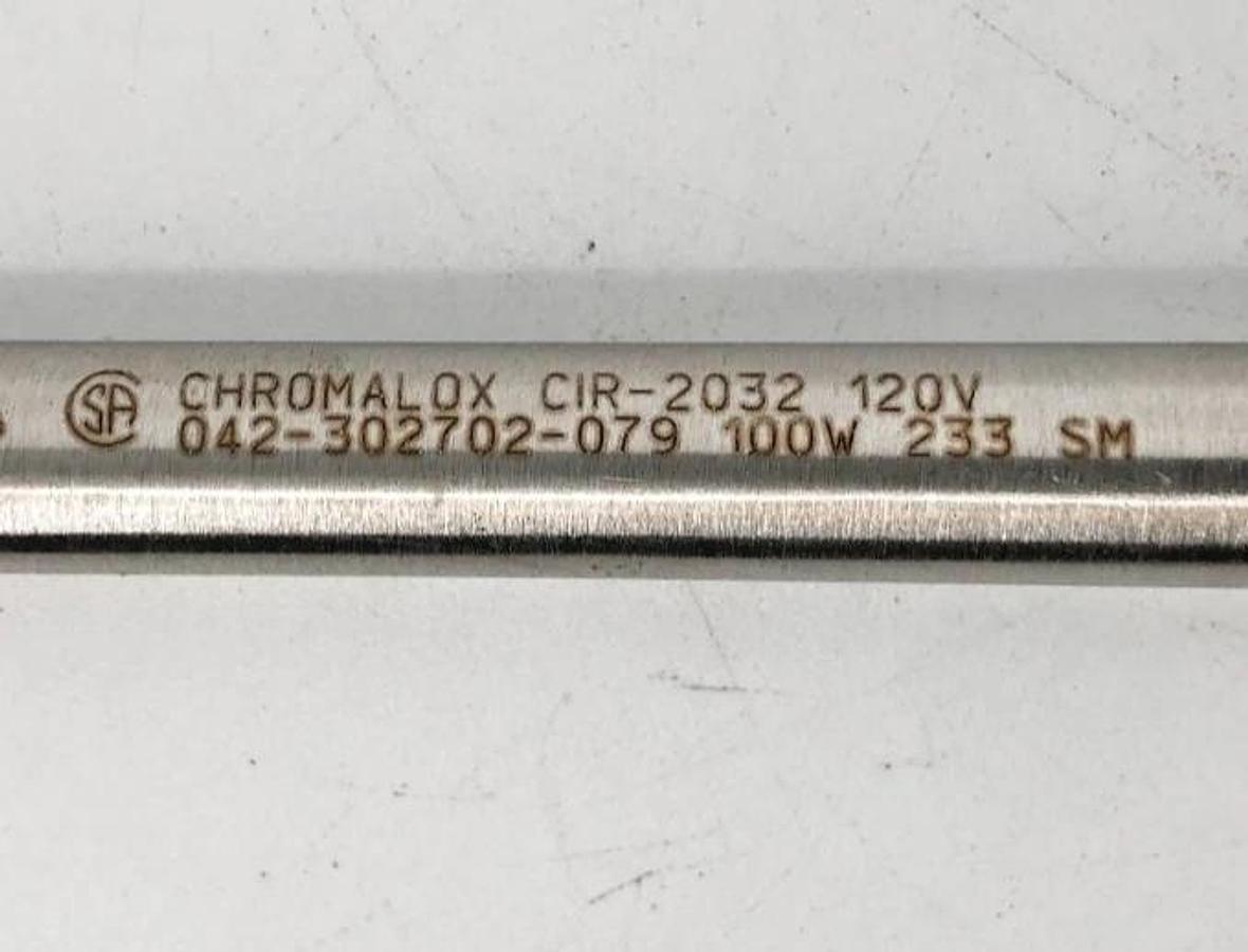 New Chromalox 042-302702-079 Cartridge Heater 120V 100W CIR-2032 - No Box