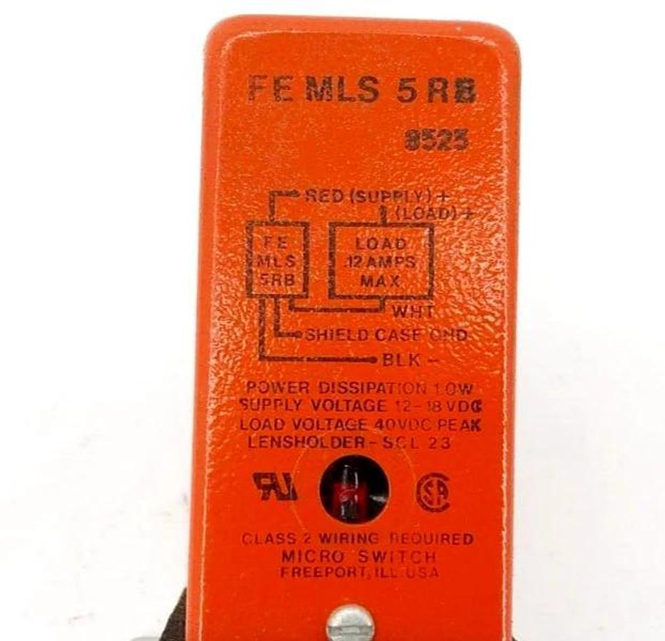 New Honeywell FE-MLS5RB Photoelectric Sensor 18-12VDC 8528