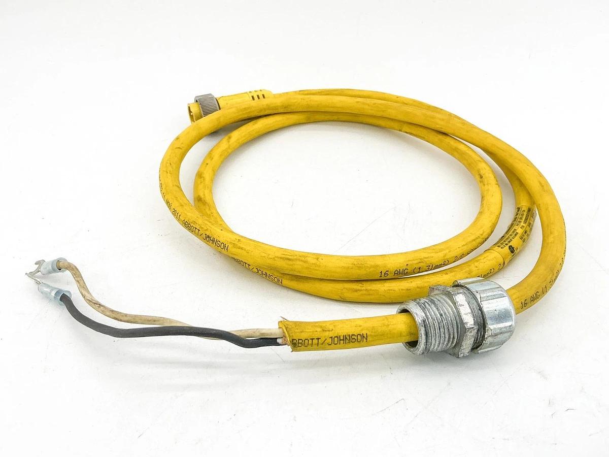 Used Lot of 2Woodhead 102002C01F0601 Cordset 2P 600V 13A