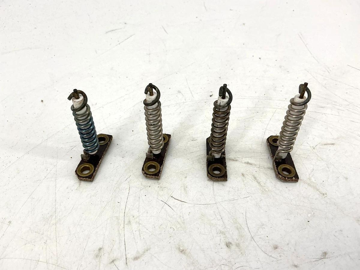 Used Lot of 4 Westinghouse H33 Thermal Overload Relay Heater Element 33