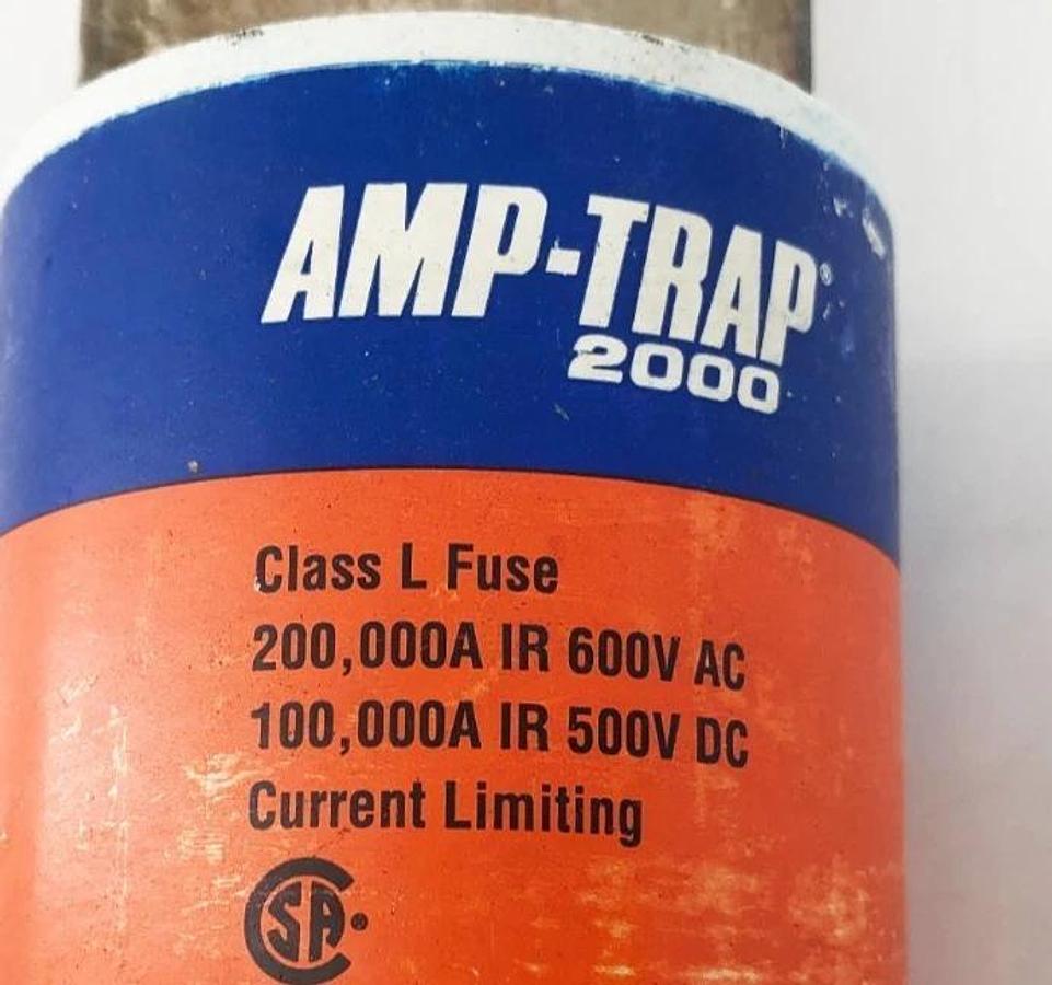 Used Ferraz Shawmut A4BQ800 Amp-Trap 2000 Time Delay Fuse 800A 600V Class L