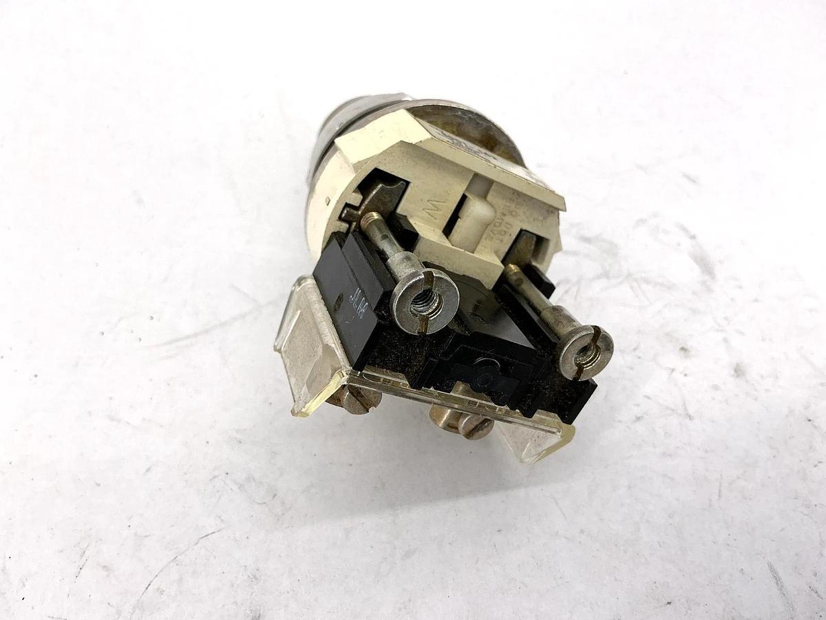 Used Allen Bradley 800T-J43 Ser T Selector Switch Unit 3-Position 30mm - No Key