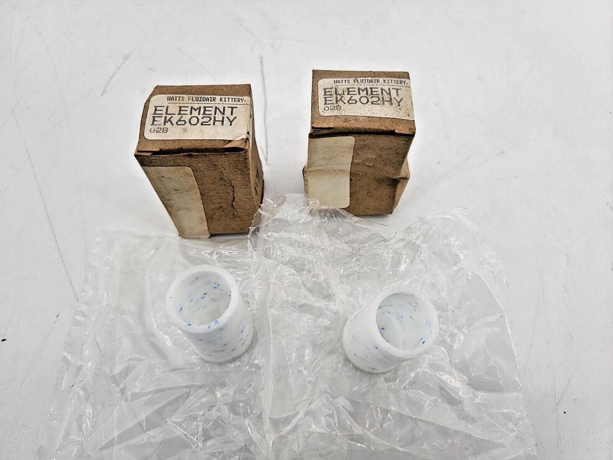 Lot of 2 New Watts EK602HY Filter Element