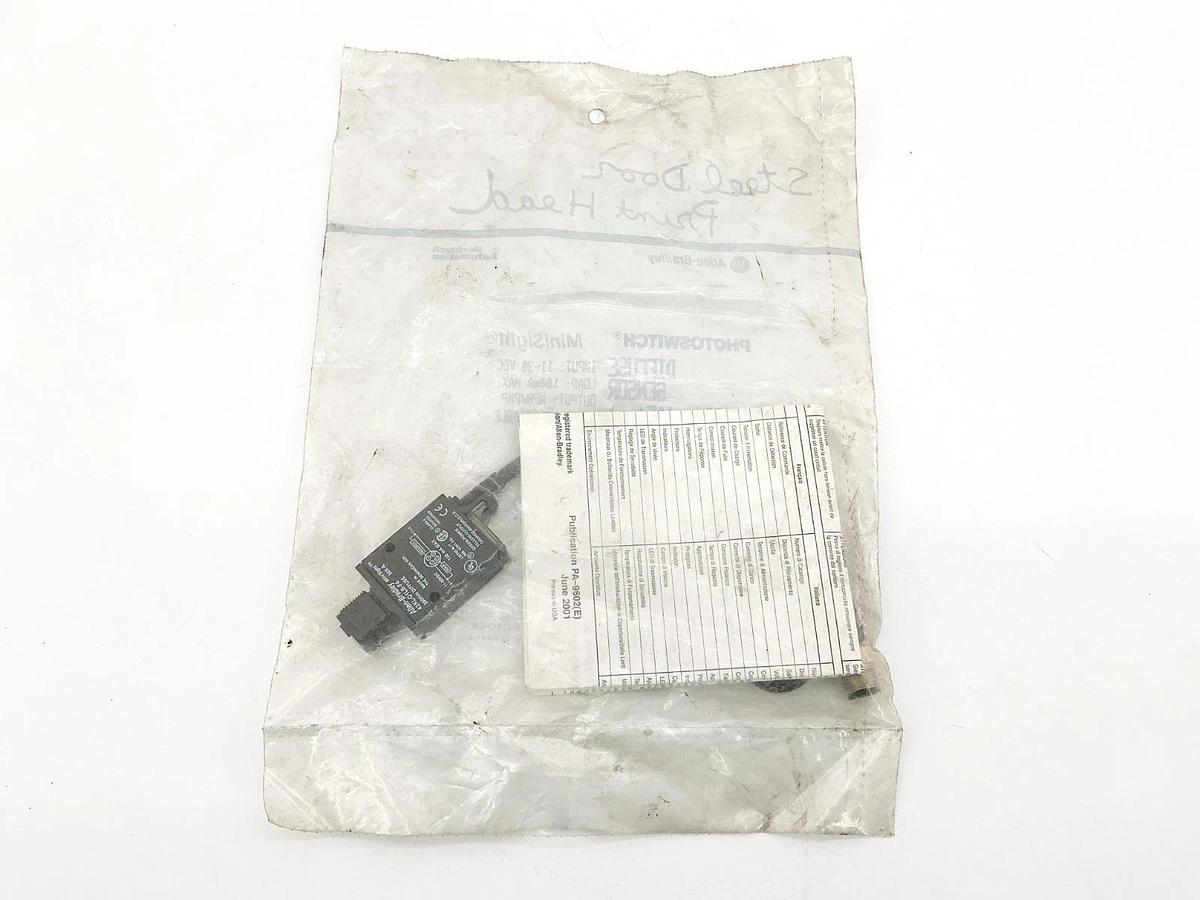 New Allen Bradley 42KL-D1LB-F4 Photoswitch Diffuse Sensor 11-30VDC 100mA Ser.A