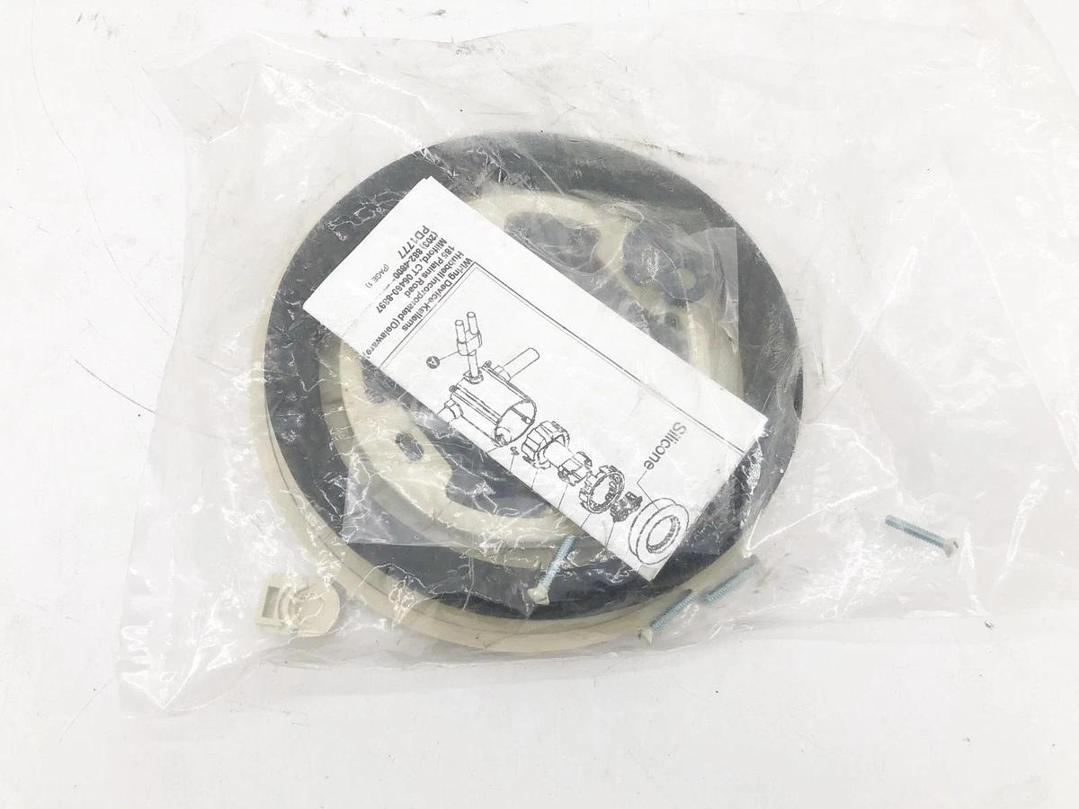 New Hubbell PFBCIA Scrubshield Cover/Flange For PFB1 Floorbox Ivory