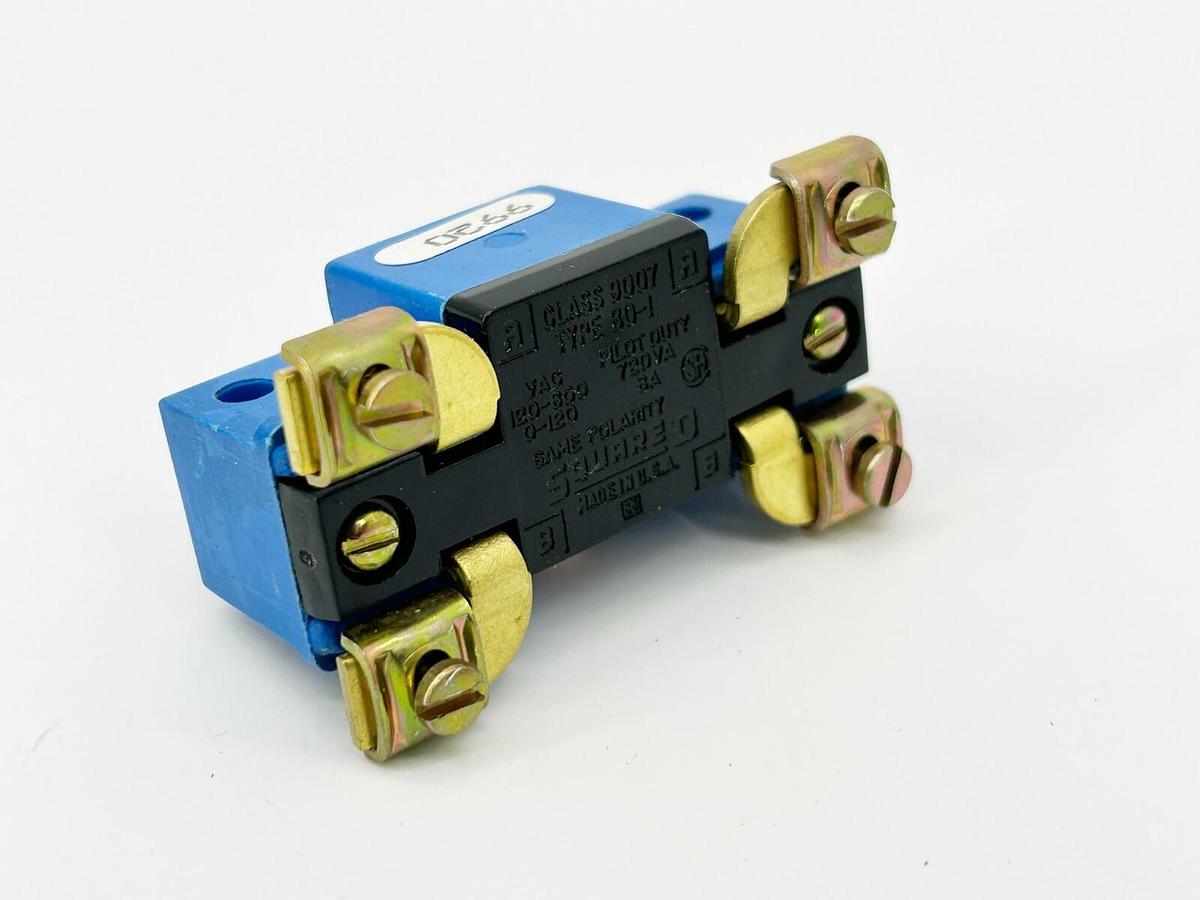 New Square D 9007-BO1 Snap Limit Switch 6A 600V 1 Pole 9007B01 - No Box