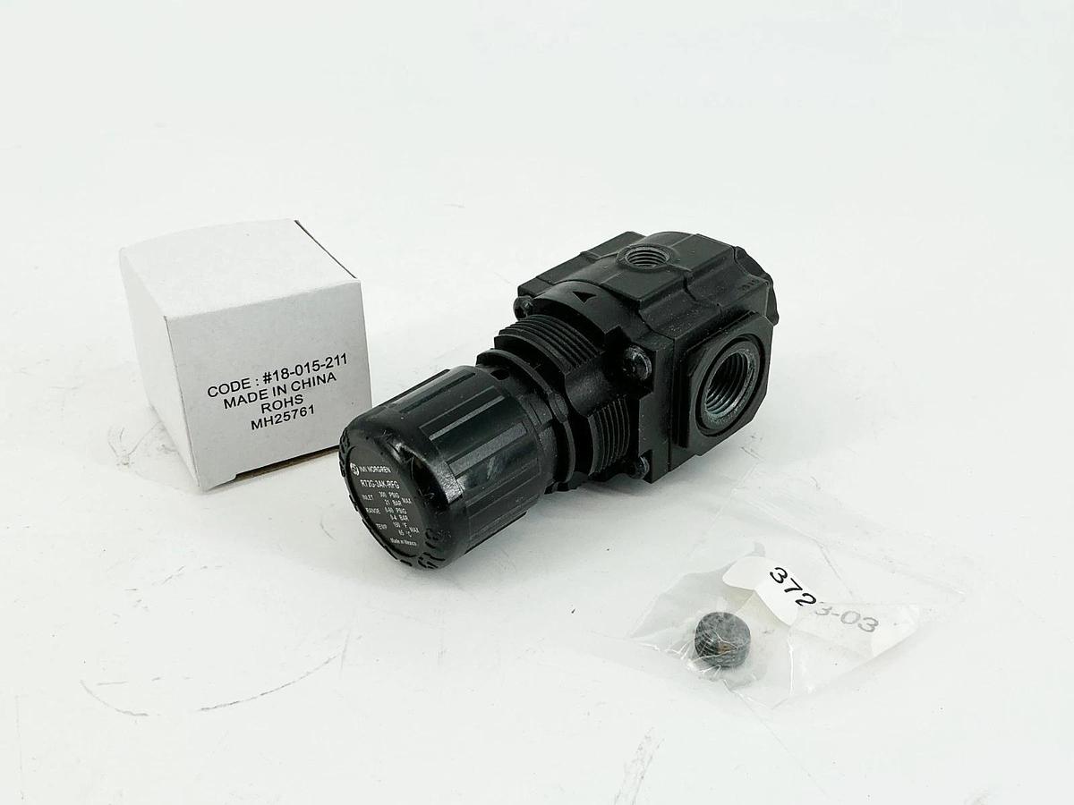 New Norgren R72G-3AK-RFG Pressure Regulator 300PSIG 21Bar 150F
