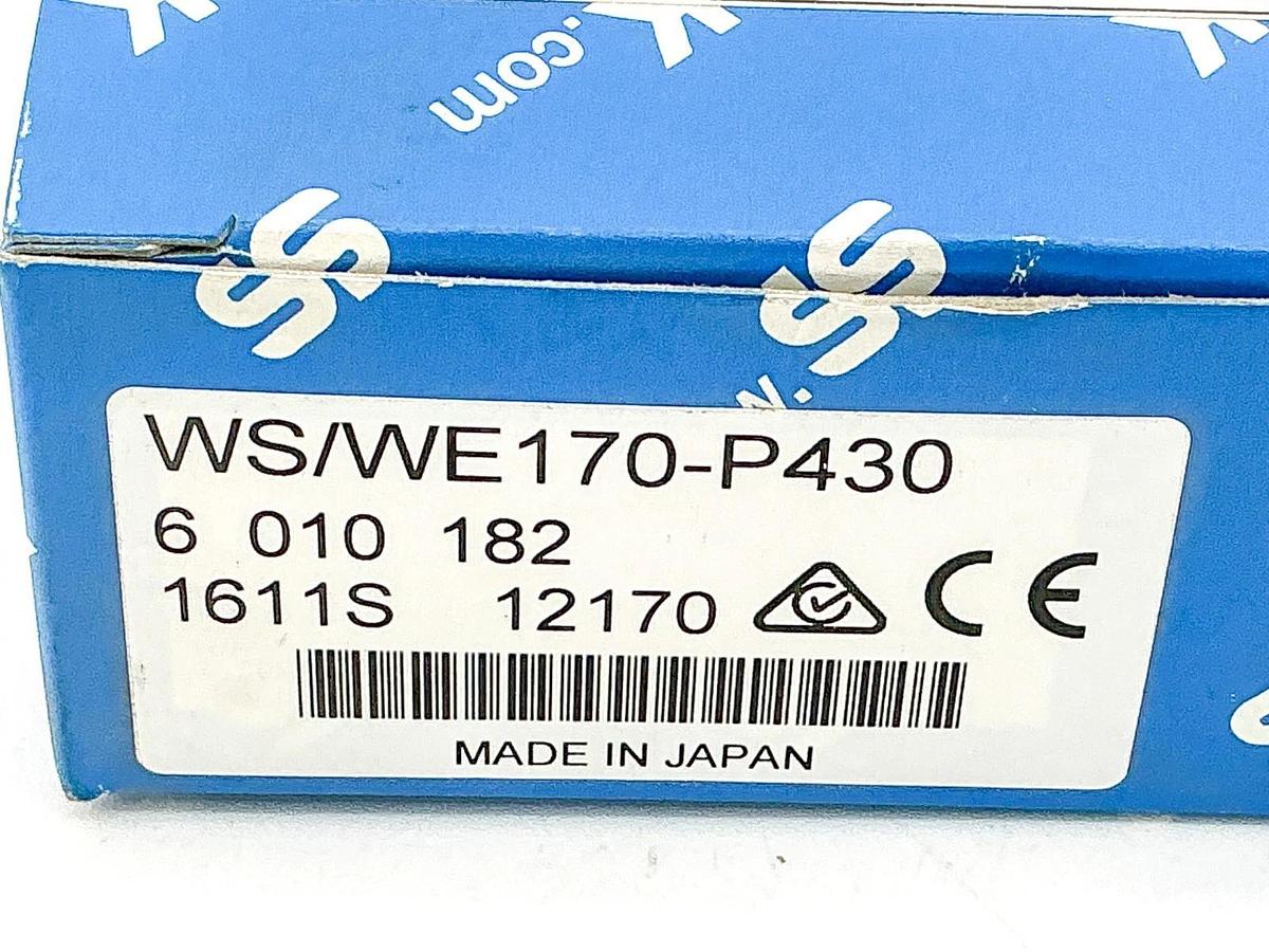 New Sick WS/WE170-P430 Photoelectric Sensor 30-30VDC 100mA 6010182