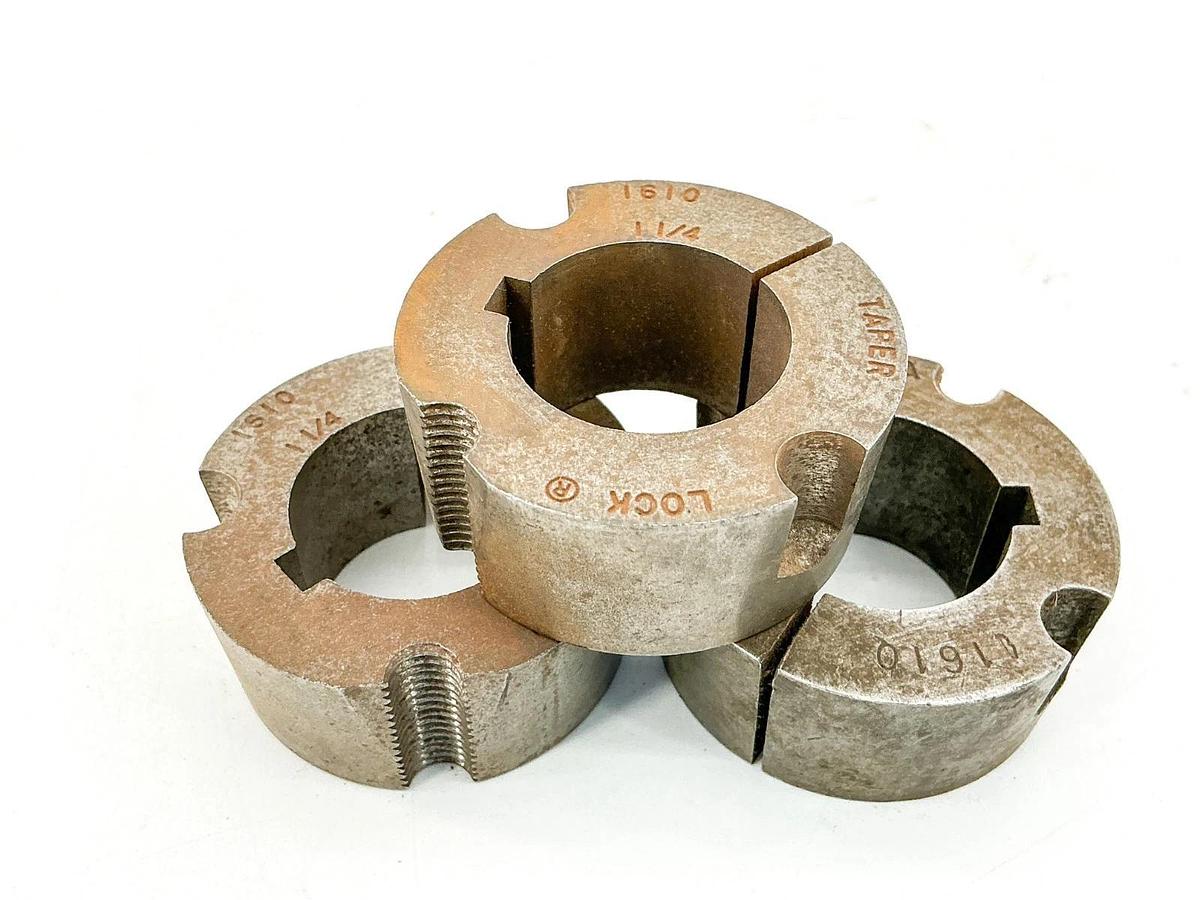 Used Lot of 31610 1-1/4 Taper-Lock Bushing 1-1/4" Bore