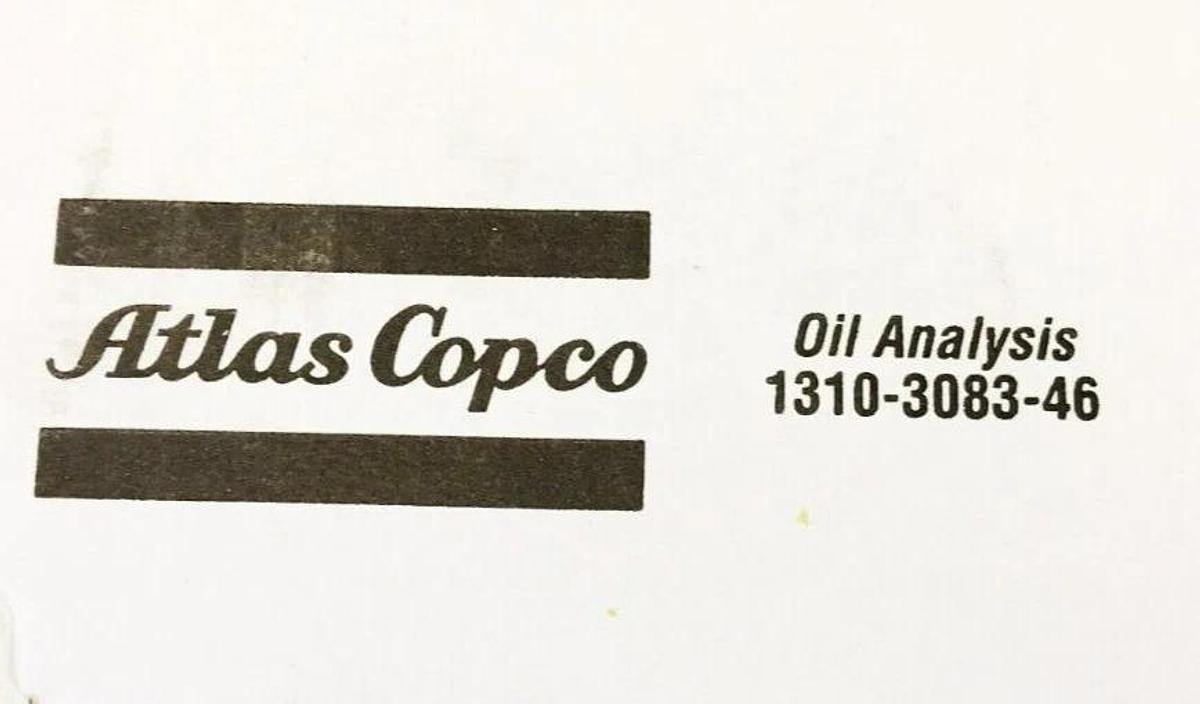 New Atlas Copco 1310-3083-46 Oil Analysis Kit