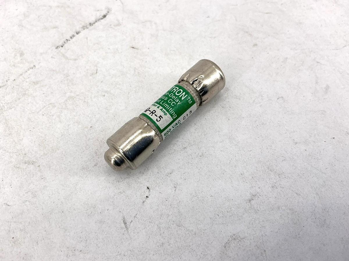 Lot of 3 New Bussmann FNQ-R-5 Limitron Current-Limiting Class CC Fuse 5A 600V