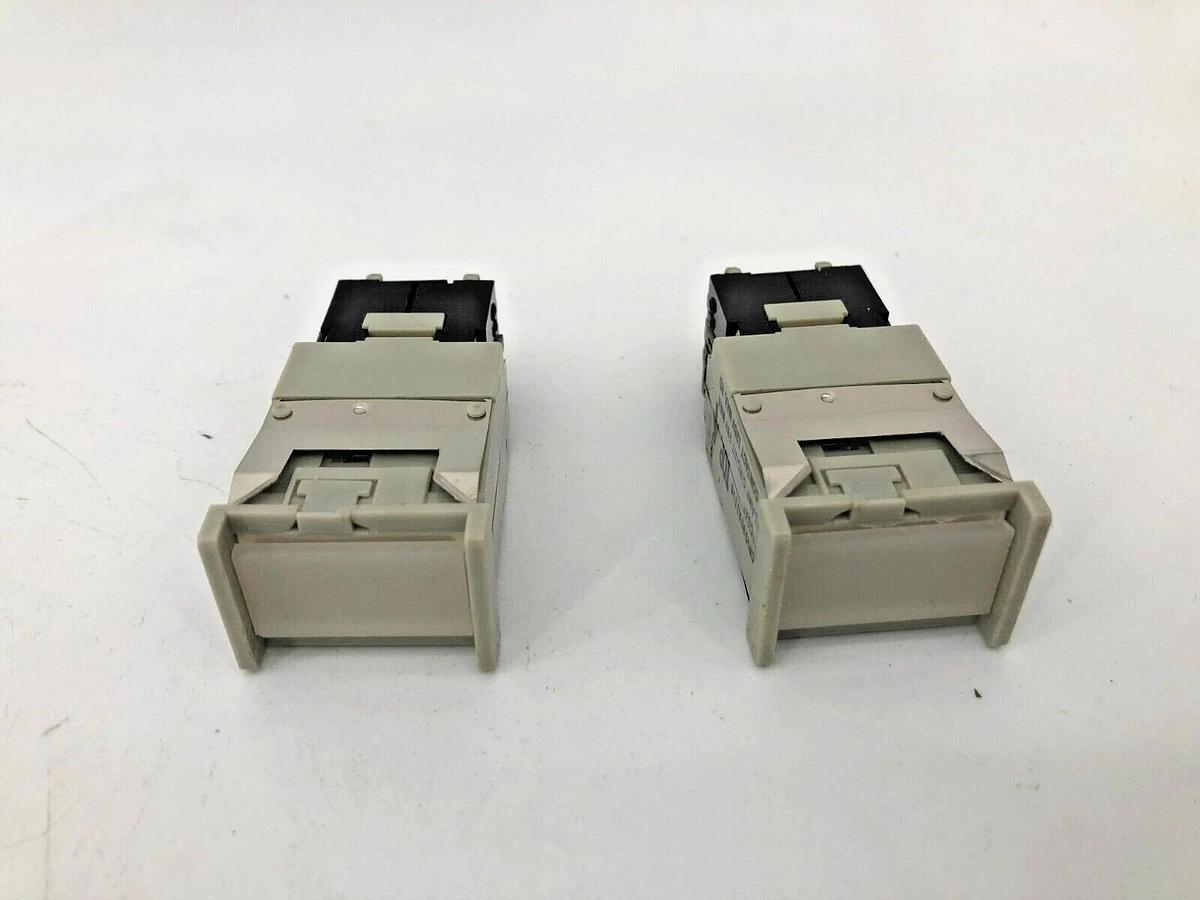 Used Lot of 2 GE CR103DA111B Illuminated Pushbuttons New Surplus No Box