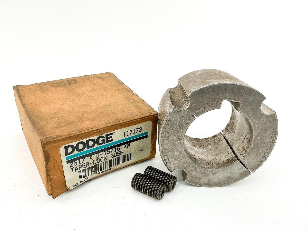 New Dodge 117173 Taper Lock Bushing 2517 X 1-15/16KW