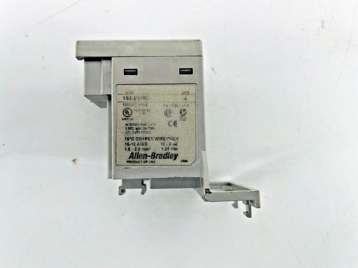 Used Allen Bradley 193-EMRD Reset Solenoid 120V