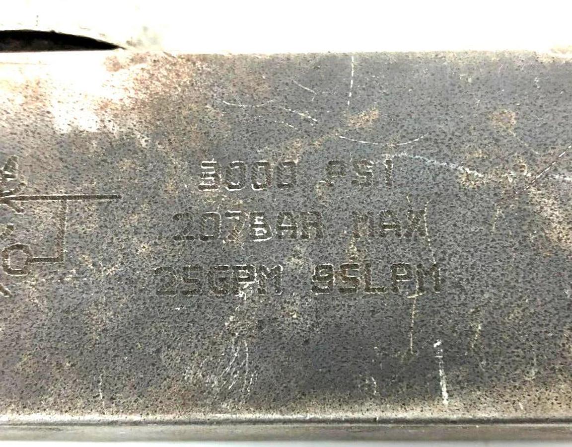Used DMIC FC1H-0750S Flow Control Valve, 3000psi, 3/4" NPT