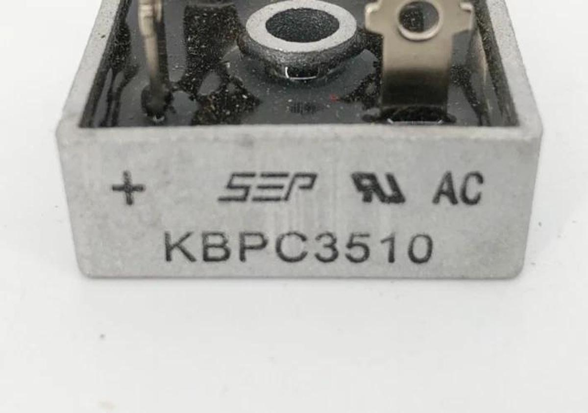 Lot of 6 New Siemens KBPC3510 Bridge Rectifiers 35A 1PH 1KV - No Box