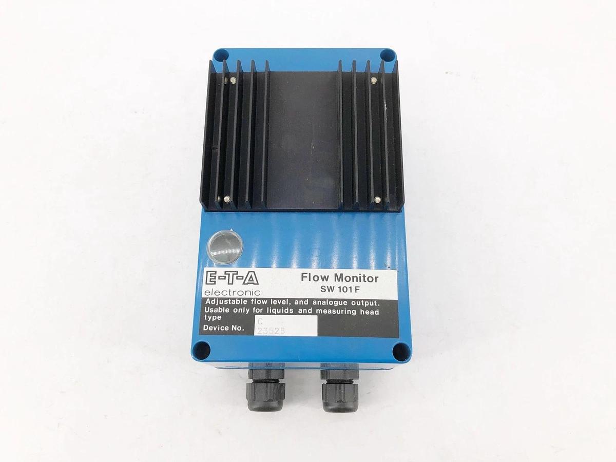 New E-T-A SW101F Flow Monitor 115V 50/60Hz 220VAC 24VDC 1A